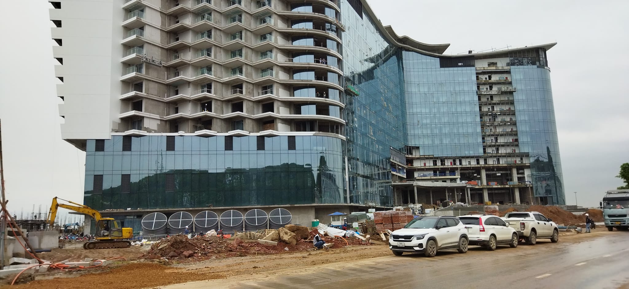Tiến độ đang xây dựng