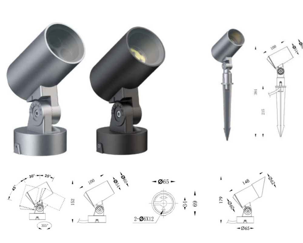 Đèn chiếu cây - Flood light - HP-LF306