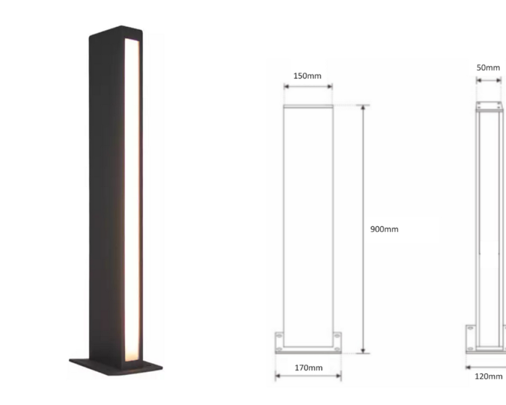 Bollard Light Outdoor -  IP54/ IP65