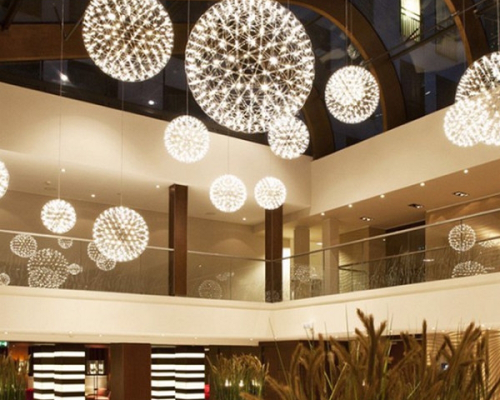 Đèn treo thả cầu sao HPlight