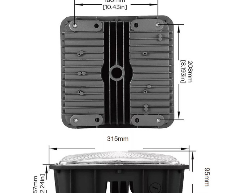 ĐÈN LED CANOPY 120W- HP-CNP-120W