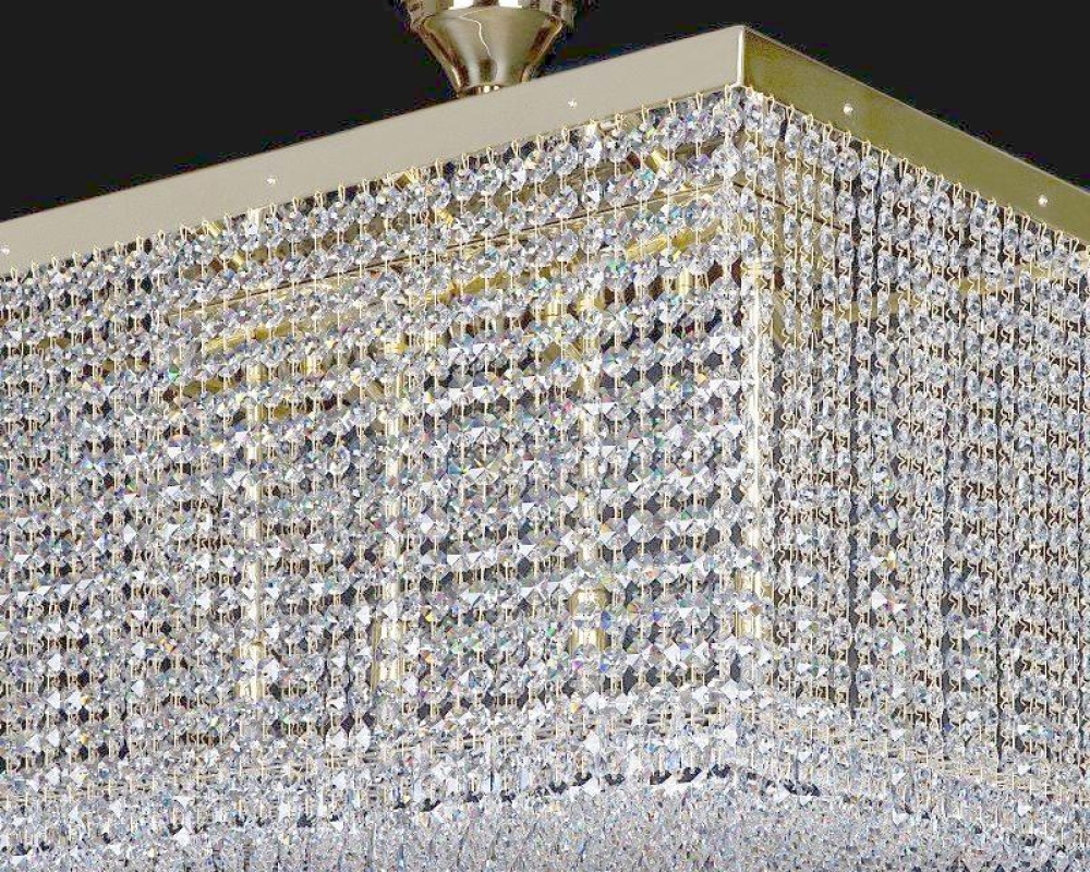 Crystal Light Fitting LEANDRA 350x600