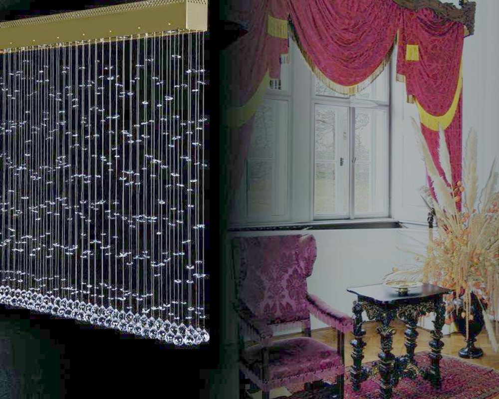 Crystal Light Fitting CURTAIN III
